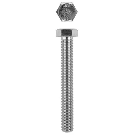 Болт с шестигранной головкой, DIN 933, кл. пр. 8.8, оцинкованный, M20x50мм, 10шт, KRAFTOOL 303074-20-050 303074-20-050 купить в Магнитогорске