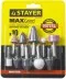 Набор STAYER &quot;MASTER&quot;: Абразивные минишарошки-насадки для гравера и дрели, хвостовик d 3,2 / 6,0мм, 10 предм. 2989-H10 купить в Магнитогорске