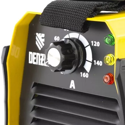 Аппарат инверторный дуговой сварки DENZEL DS-160 Compact 94371 купить в Магнитогорске