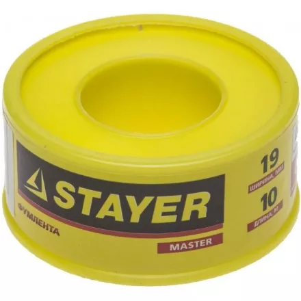 Фумлента STAYER &quot;MASTER&quot;, плотность 0,40 г/см3, 0,075ммх19ммх10м 12360-19-040 купить в Магнитогорске