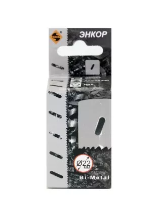 Коронка Bi-Metal Ф22 мм М3 Энкор 24122 купить в Магнитогорске