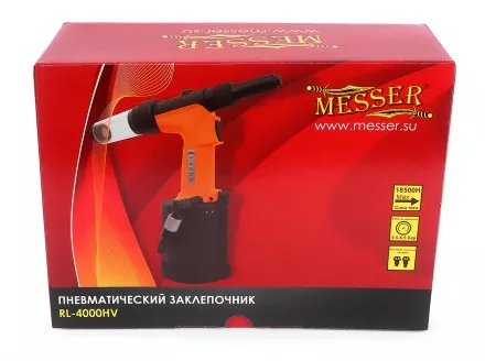 Пневматический заклепочник MESSER RL-4000HV для вытяжных заклепок (4,8 - 6,4 мм) купить в Магнитогорске