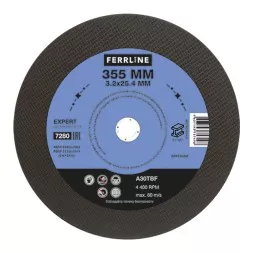 Круг отрезной по металлу FerrLine Expert 355 х 3,2 х 25,4 мм A30TBF