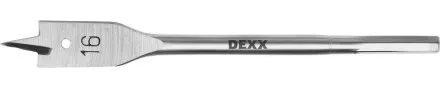Сверло по дереву перовое, шестигранный хвостовик, DEXX 2945-16, d=16мм 2945-16 купить в Магнитогорске