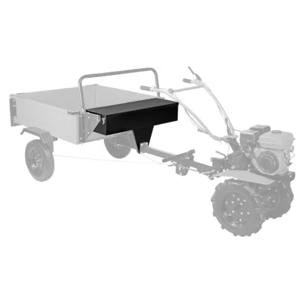 Ящик-сиденье для мотоблочного прицепа B-500 Denzel 59951 купить в Магнитогорске