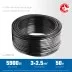 ЗУБР ВВГ-Пнг(А)-LS, 3 x 2.5 мм2, 50 м, ГОСТ 31996-2012, плоский, силовой кабель с пониженным дымо-газовыделением, Профессионал (60007-50,) купить в Магнитогорске