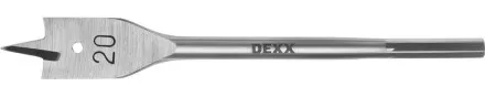 Сверло по дереву перовое, шестигранный хвостовик, DEXX 2945-20, d=20мм 2945-20 купить в Магнитогорске