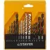 Набор STAYER &quot;STANDARD&quot;: Сверла комбинированные, дерево (4-5-6-8-10мм), металл (2-3-4-6-8мм), бетон (4-5-6-8-10мм), 16 предметов 29720-H16 купить в Магнитогорске