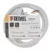 Шнур сетевой Denzel Energy Series, ПВС, 1,5 м, 3 x 1,5 мм, с неразборной вилкой, белый, 3 м, 37670 купить в Магнитогорске