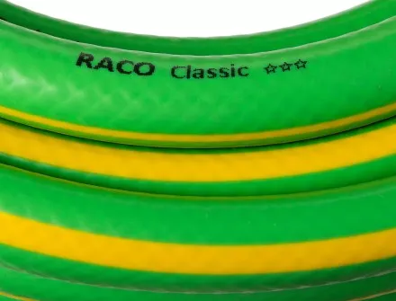 Шланг RACO CLASSIC поливочный, 20атм., армированный, 3-х слойный, 3/4&quot;х25м 40306-3/4-25_z01 купить в Магнитогорске
