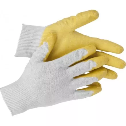 Перчатки STAYER &quot;МASTER&quot; трикотажные, обливная ладонь из латекса, х/б, 13 класс, L-XL 11408-XL купить в Магнитогорске