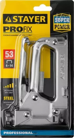 Степлер для скоб &quot;Pro 53&quot; тип 53 (4-14 мм), STAYER Professional 3150_z01 купить в Магнитогорске