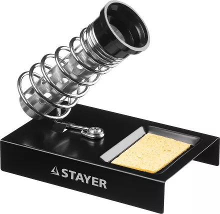 Подставка MAXTerm, STAYER 55318, для паяльников, штампованная 55318 купить в Магнитогорске