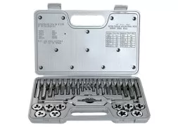 Набор метчиков и плашек М3 - М12 31 предмет MATRIX MASTER 77337