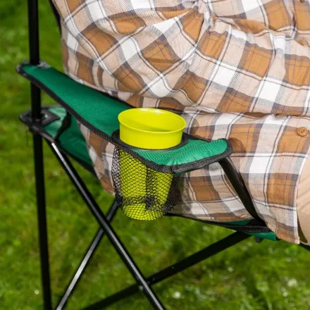 Стул складной с подлокотниками и подстаканником 81 х 51 х 86 см Camping Palisad 69608 купить в Магнитогорске