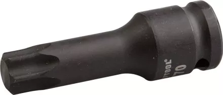 Торцовая головка KRAFTOOL &quot;INDUSTRIE QUALITAT&quot; ударная (1/2&quot;), TORX, Cr-Mo, фосфатированная, T70 27952-70_z01 купить в Магнитогорске