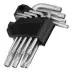 Набор ключей имбусовых Torx-Tempered, TT10-50, CrV, 9 шт. Сибртех 123707 купить в Магнитогорске