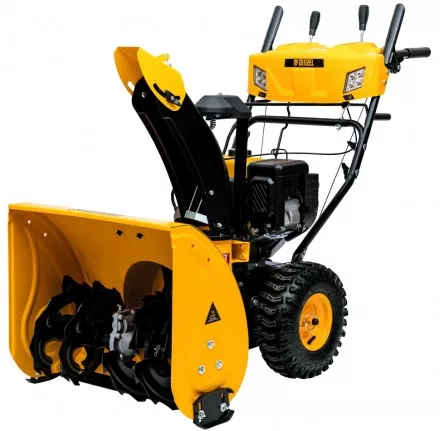 Бензиновая снегоуборочная машина SBM 610S PRO, 212 cc, электростартер, фара, обогрев Denzel 97654 купить в Магнитогорске