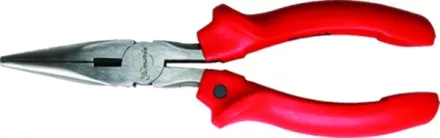 Длинногубцы Standard 160 мм прямые шлифованные пластмассовые рукоятки MATRIX 17150 купить в Магнитогорске