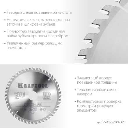 Диск пильный PRECISION, повышенный ресурс 36952-200-32 купить в Магнитогорске