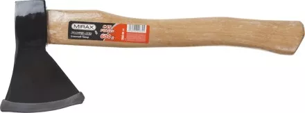 Топор MIRAX кованый с деревянной рукояткой, 600г 2060-06_z01 купить в Магнитогорске