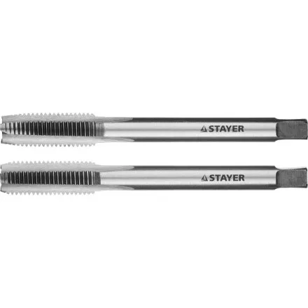 Комплект метчиков STAYER &quot;MASTER&quot;, сталь 9ХС, М8х1,0, 2 шт 28025-08-1.0-H2 купить в Магнитогорске