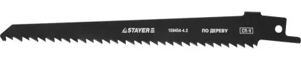 Полотно STAYER &quot;PROFI&quot; S644D для сабел эл. ножовки Cr-V,быстр,чистый,прям и фигур рез по дереву,фанере,ДСП,пластику 159454-4.2 купить в Магнитогорске