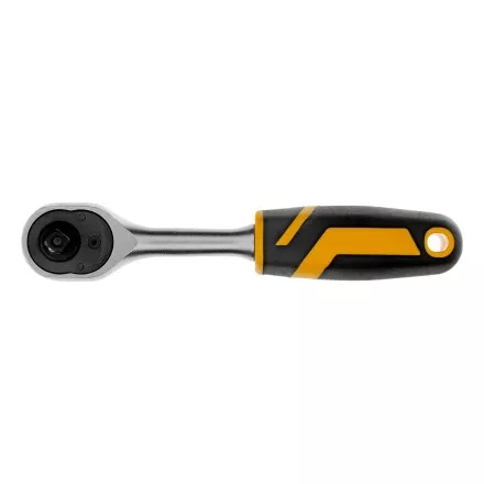Ключ-трещотка 1/4&quot;  Denzel 14031, 90 зубьев, с быстрым сбросом, CrV купить в Магнитогорске