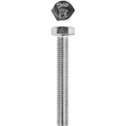 Болт ГОСТ 7798-70, M10 x 25 мм, 5 кг, кл. пр. 5.8, оцинкованный, ЗУБР 303080-10-025 купить в Магнитогорске
