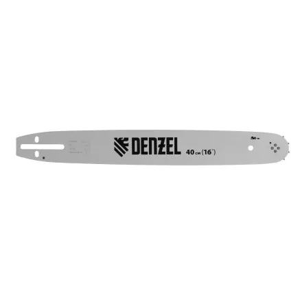 Шина для бензопилы DGS-4516P, длина 40 см (16&quot;), шаг 0,325&quot;, паз 1,5 мм, 64 звена Denzel купить в Магнитогорске