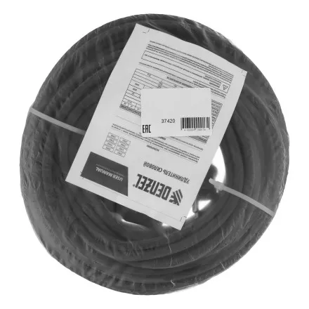 Удлинитель-шнур силовой Denzel Top Series 37420, КГТТ, 20м, 1 розетка, 3 x 1,5 мм, 3 м купить в Магнитогорске