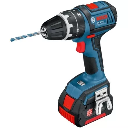 Дрель-шуруповерт аккумуляторная BOSCH GSB 18 V-Li (0.601.867.10F) в кейсе купить в Магнитогорске
