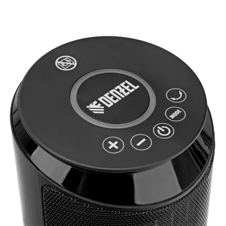 Тепловентилятор керамический Denzel DTFC-2000X, 2 кВт, wi-fi, пульт, динамик, вращение, 3 реж. 96426 купить в Магнитогорске
