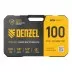 Набор инструментов Denzel 15803, 1/2&quot;, 1/4&quot;, CrV, S2, пластиковый кейс, 100 предметов купить в Магнитогорске