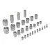 Набор инструментов Denzel 15803, 1/2&quot;, 1/4&quot;, CrV, S2, пластиковый кейс, 100 предметов купить в Магнитогорске