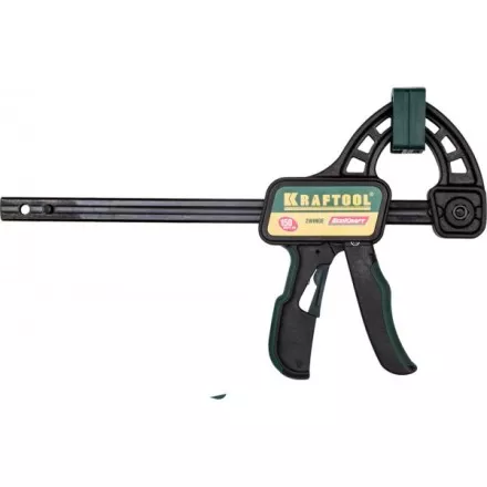 Струбцина &quot;EcoKraft&quot; ручная пистолетная, KRAFTOOL 32226-15, пластиковый корпус, 150/350мм, 150кгс 32226-15 купить в Магнитогорске