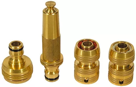 Набор RACO &quot;Profi&quot;, Наконечник, адаптер и соединители 1/2&quot;х3/4&quot;х1&quot;, латунь, 5 предметов 4246-55058B купить в Магнитогорске