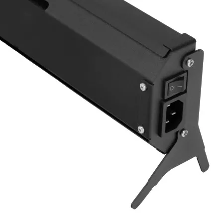 Конвектор электрический плинтусный Denzel ATRIC-300, 230 В, 300 Вт, ТЭН, черный 98135 купить в Магнитогорске
