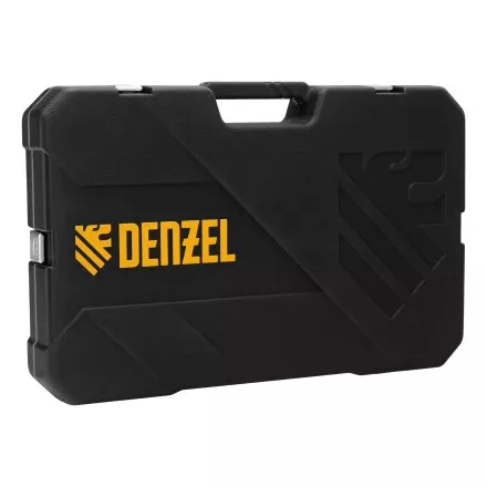 Набор инструментов Denzel 15808, 1/2&quot;, 3/8&quot;, 1/4&quot;, CrV, S2, пластиковый кейс, 232 предмета купить в Магнитогорске
