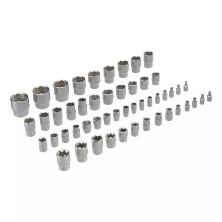 Набор инструментов Denzel 15808, 1/2&quot;, 3/8&quot;, 1/4&quot;, CrV, S2, пластиковый кейс, 232 предмета купить в Магнитогорске