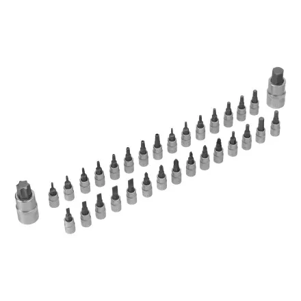 Набор инструментов Denzel 15808, 1/2&quot;, 3/8&quot;, 1/4&quot;, CrV, S2, пластиковый кейс, 232 предмета купить в Магнитогорске