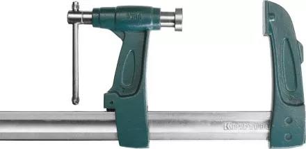 Струбцина KRAFTOOL тип &quot;F&quot;, с мультипликаторной прижимной втулкой, 125х600 мм 32013-125-600 купить в Магнитогорске