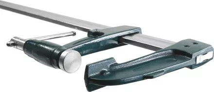 Струбцина KRAFTOOL тип &quot;F&quot;, с мультипликаторной прижимной втулкой, 125х600 мм 32013-125-600 купить в Магнитогорске