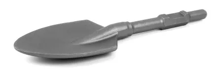 Насадка лопата острая MESSER  130х200мм, НЕХ-30 купить в Магнитогорске