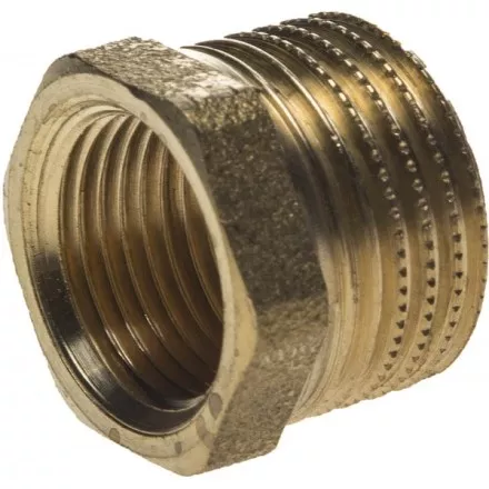 Футорка GENERAL FITTINGS латунь, 1/2&quot; х 3/8&quot; 51082-1/2-3/8 купить в Магнитогорске