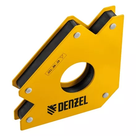 Фиксатор магнитный для сварочных работ усилие 75 LB Denzel 97560 купить в Магнитогорске