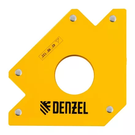 Фиксатор магнитный для сварочных работ усилие 75 LB Denzel 97560 купить в Магнитогорске