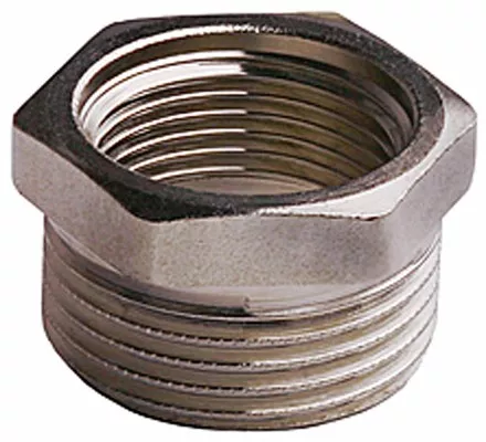 Футорка GENERAL FITTINGS никелированная латунь, 1/2&quot; х 3/8&quot; 51081-1/2-3/8 купить в Магнитогорске