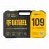 Набор инструментов Denzel 15814, 1/2&quot;, 1/4&quot;, CrV, S2, пластиковый кейс, 109 предметов купить в Магнитогорске