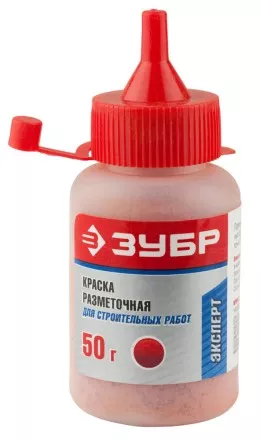 Краска ЗУБР разметочная для строительных работ, красная, 50г 4-06405-2_z01 купить в Магнитогорске